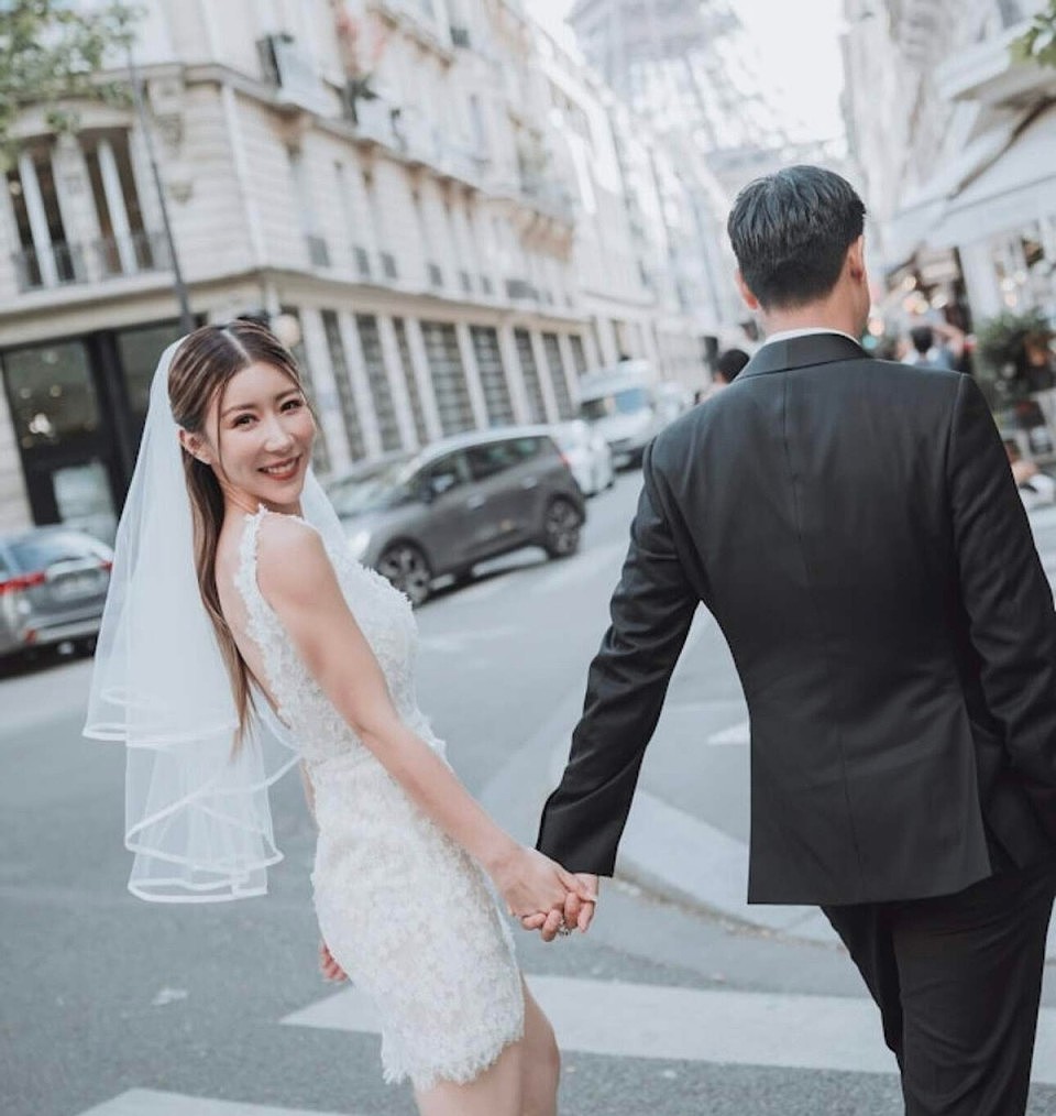 恭喜！TVB前小花突晒婚纱照，婚期倒数六个月，离巢后转行做直播（组图） - 5