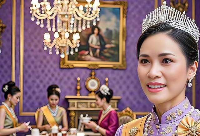 王后破冰亮相，贵妃疑遭放逐？泰王室后宫大戏，两女人的平行人生（组图） - 9