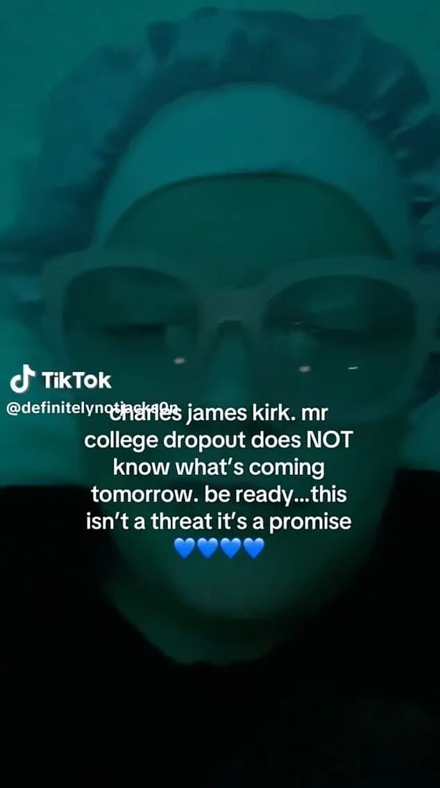 几周前就预测Kirk的死期?还威胁川普总统!FBI扩大调查,武装跨性别组织迅速关闭社交账户(组图) - 5