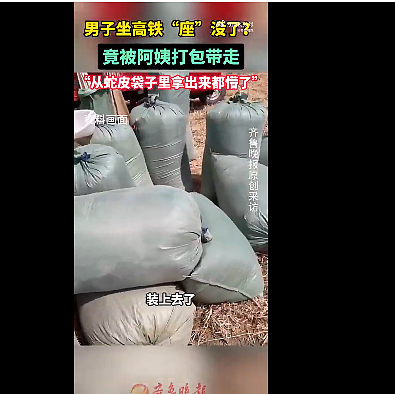 高铁坐垫被大妈“打包”拿走了？ 武汉铁路回应（图） - 1
