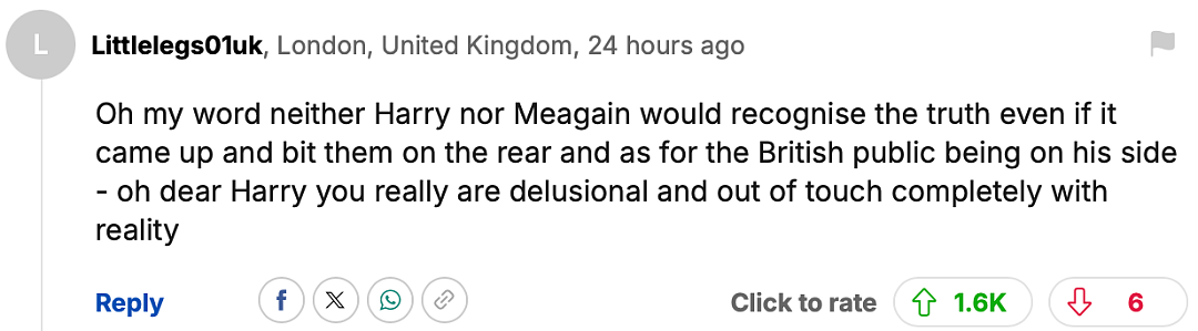 哈里时隔一年多再见查尔斯，表示自己“深受英国人喜欢“，英网友：这人有妄想症？（组图） - 34