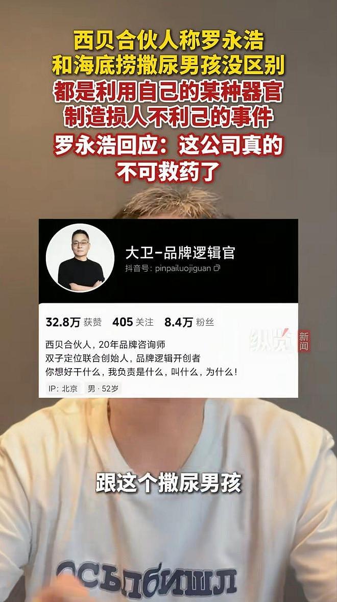 再添波澜!西贝合伙人大卫口出狂言,胡锡进评西贝公关差,真相是?(组图) - 3