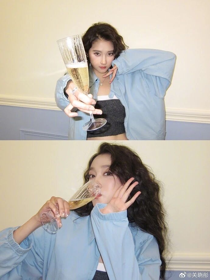 关晓彤过28岁生日鹿晗没送祝福，一年没有互动，分手实锤了（组图） - 3