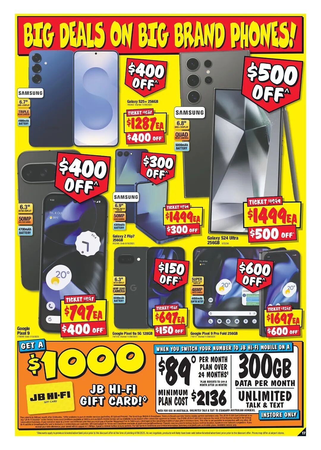 iPhone 17预售优惠期今天结束！【JB Hi-Fi】最新一期优惠目录（组图） - 21