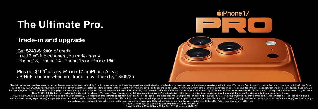 iPhone 17预售优惠期今天结束！【JB Hi-Fi】最新一期优惠目录（组图） - 2