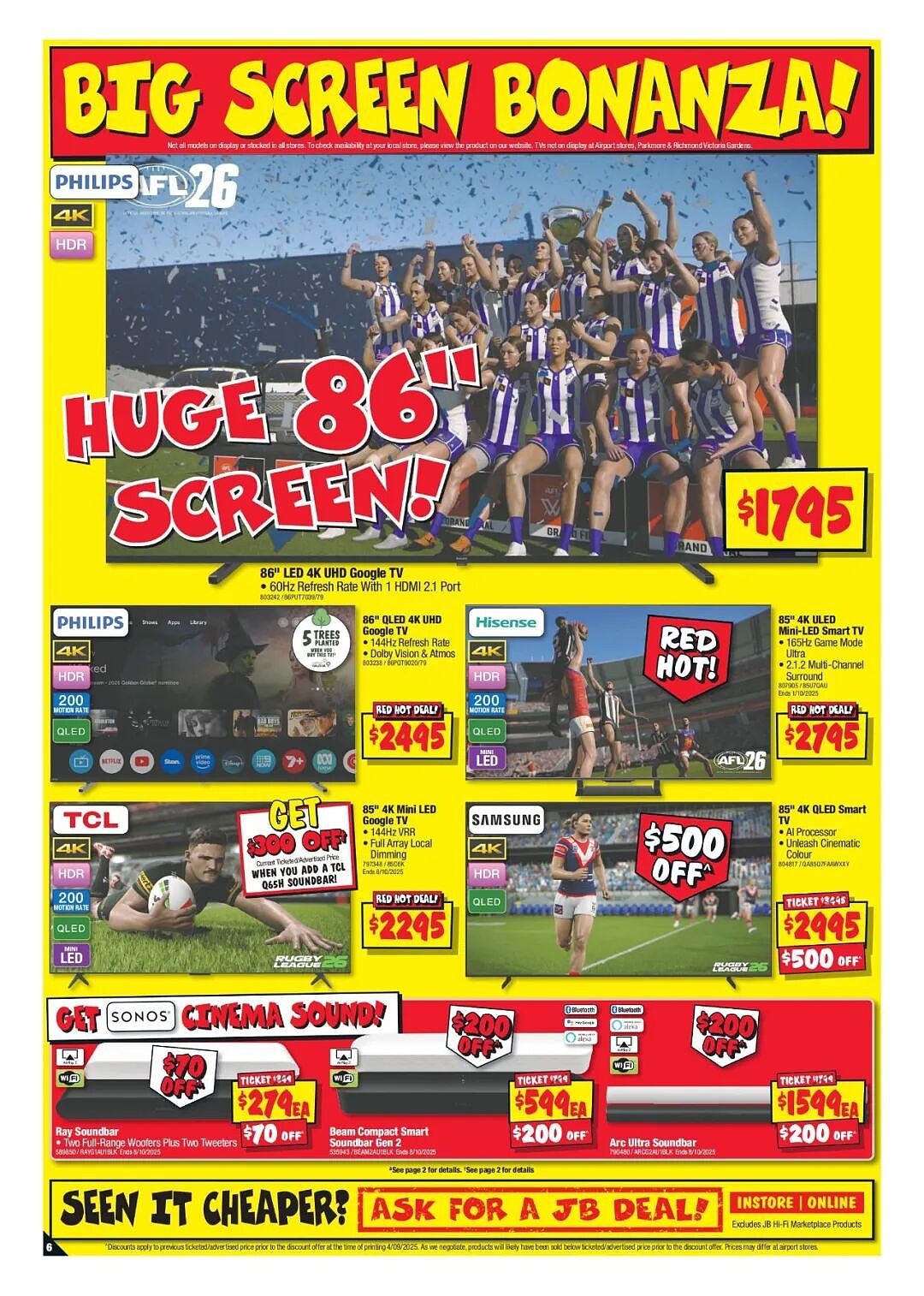 iPhone 17预售优惠期今天结束！【JB Hi-Fi】最新一期优惠目录（组图） - 10