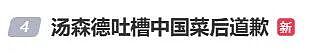 嘲讽中国菜“恶心”引众怒！美国网球选手公开道歉（组图） - 2