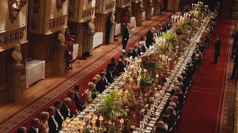特朗普出席英国王室国宴，菜单、宾客名单曝光（组图） - 3