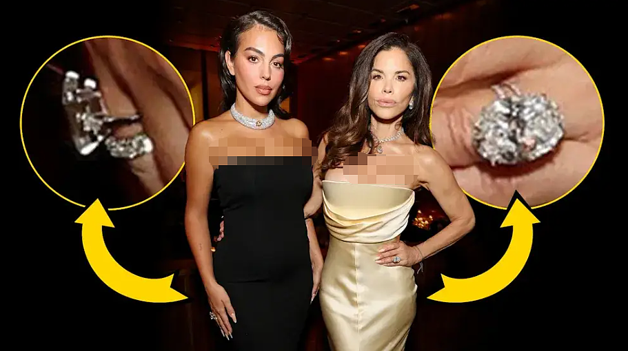 亿万富豪贝索斯老婆和C罗未婚妻首次同框较劲钻戒大小?慈善夜珠光宝气尬笑合影,网友:壕俗(组图) - 19