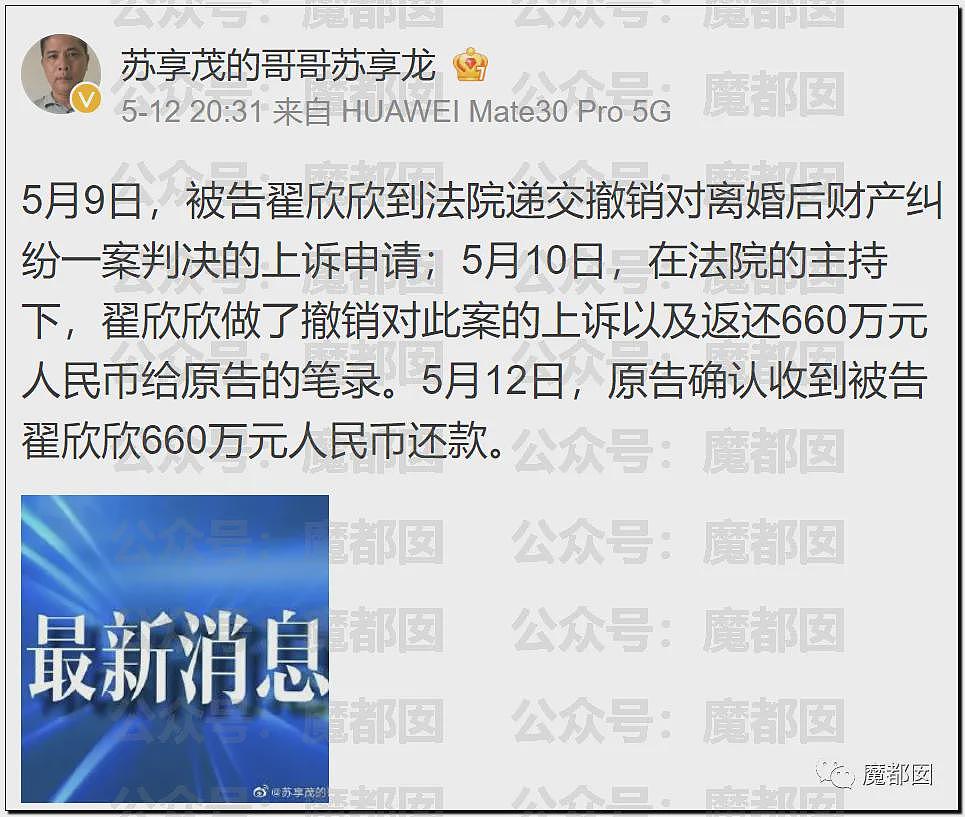 逼死前夫的捞女鼻祖翟欣欣被判12年！小仙女们吓到失禁（组图） - 19