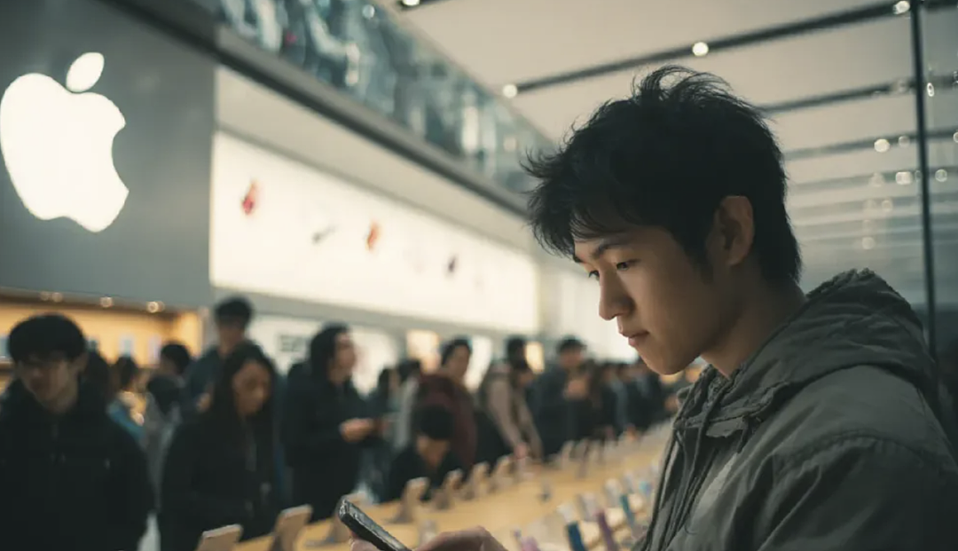 百人混战！iPhone 17发售，苹果店门口上演全武行，人群暴打互扇耳光（视频/组图） - 3