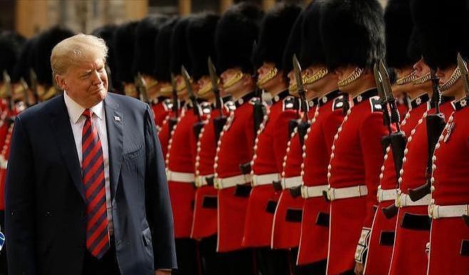 深挖2025年特朗普家族与英王室昔日恩怨，国宴上细节让人细思极恐（组图） - 1