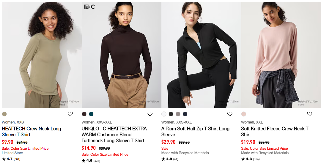 优衣库折扣 | 长款风衣外套$129.9，短袖$9.9起（组图） - 4