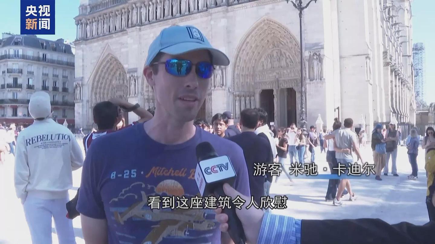浴火重生：巴黎圣母院塔楼重开，缮后细节抢先看（组图） - 1