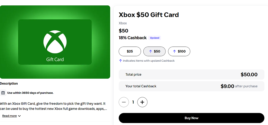好机会!【Xbox】礼物卡特卖(组图) - 1