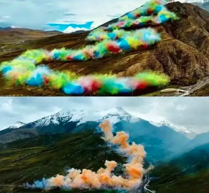 蔡国强的“升龙”烟花秀，风水大师是怎么解读的？（组图） - 1