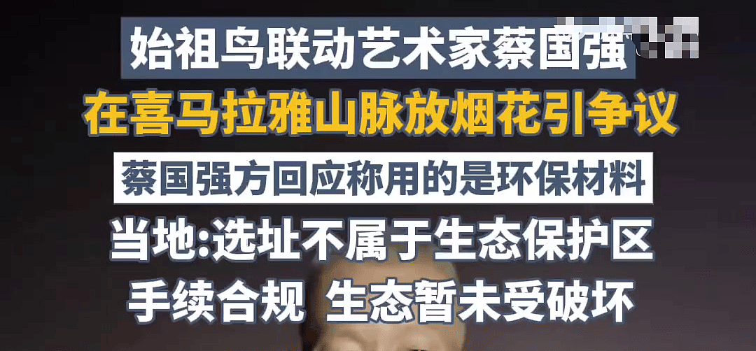 官方通报蔡国强高原烟花秀,可能涉刑事罪名,始祖鸟海外声明甩锅(组图) - 16