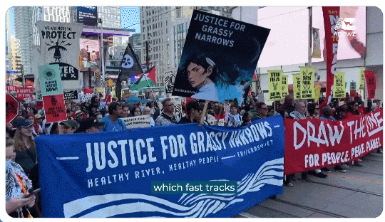 加拿大爆发“全国抗议“！多伦多数千人涌上街头，反对卡尼5大新政！警方出动，多人被捕（组图） - 12