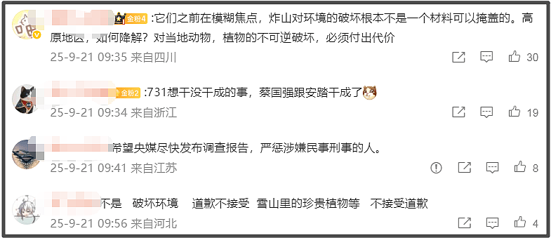 官方通报蔡国强高原烟花秀,可能涉刑事罪名,始祖鸟海外声明甩锅(组图) - 17
