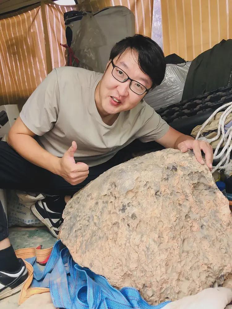 “陨石猎人”:在茂名挖出423公斤陨石;村民称此前不知有陨石,曾见有外人来果园(组图) - 3