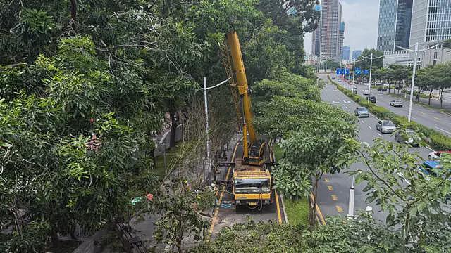 桦加沙吹袭中国华南地区，香港澳门挂八号风球（组图） - 5
