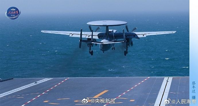 歼-15T、歼-35、空警-600在福建舰完成起降训练,专家解读(组图) - 3
