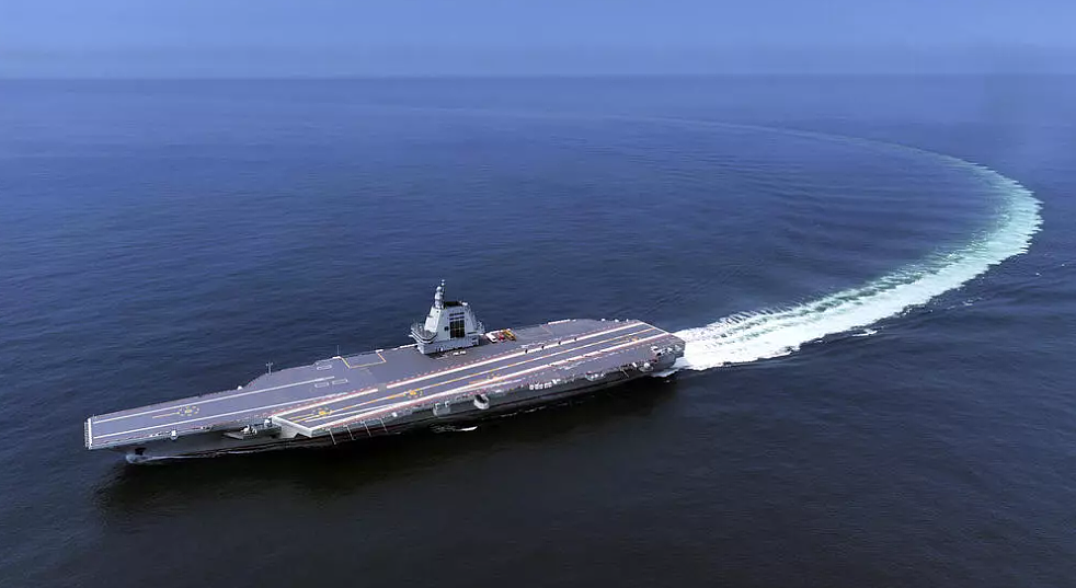 中国官宣福建舰能电磁弹射和回收,首次弹射成功(图) - 1