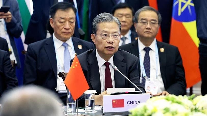 赵乐际晤美国众议院代表团：台湾问题是中美关系最重要最敏感问题（组图） - 2