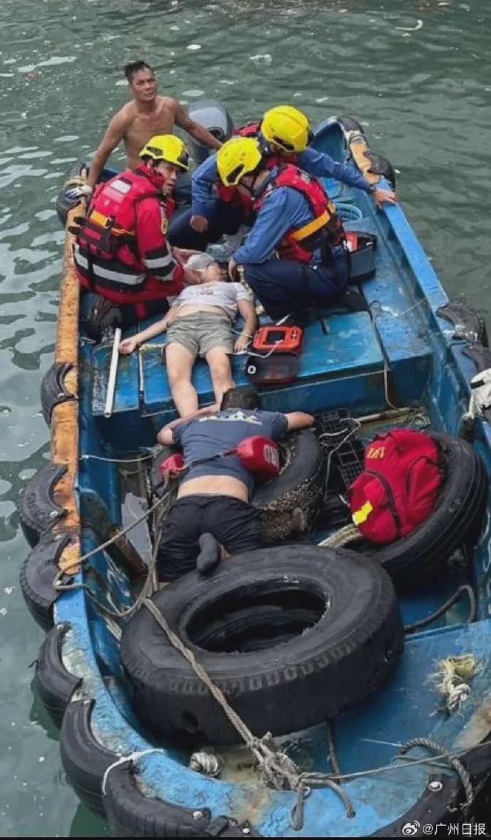 一家4口外出“赏台风”，3人被卷入浪中；特大暴雨中，岛上14死18伤（组图） - 1