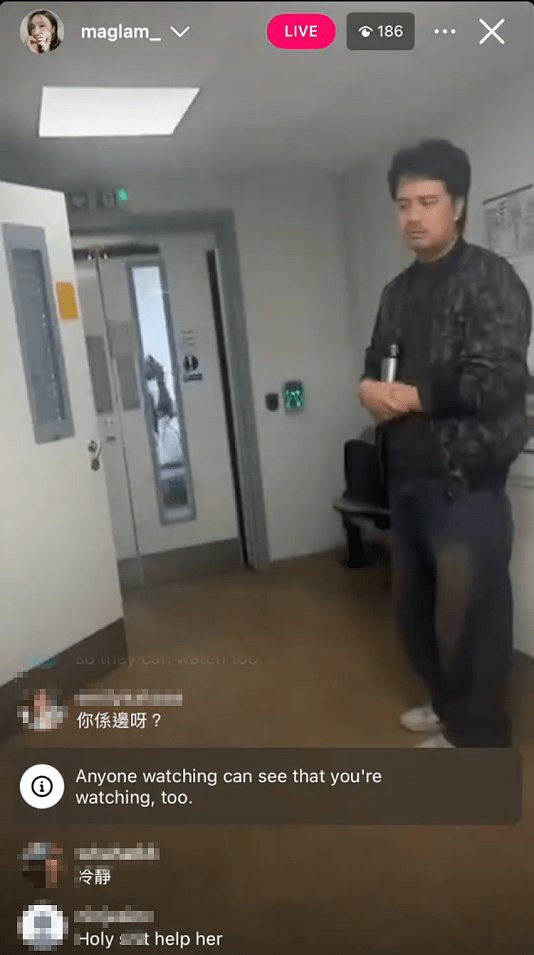 香港知名歌手直播中求救,声音颤抖直指黑衣男就是杀人凶手(视频/组图) - 2