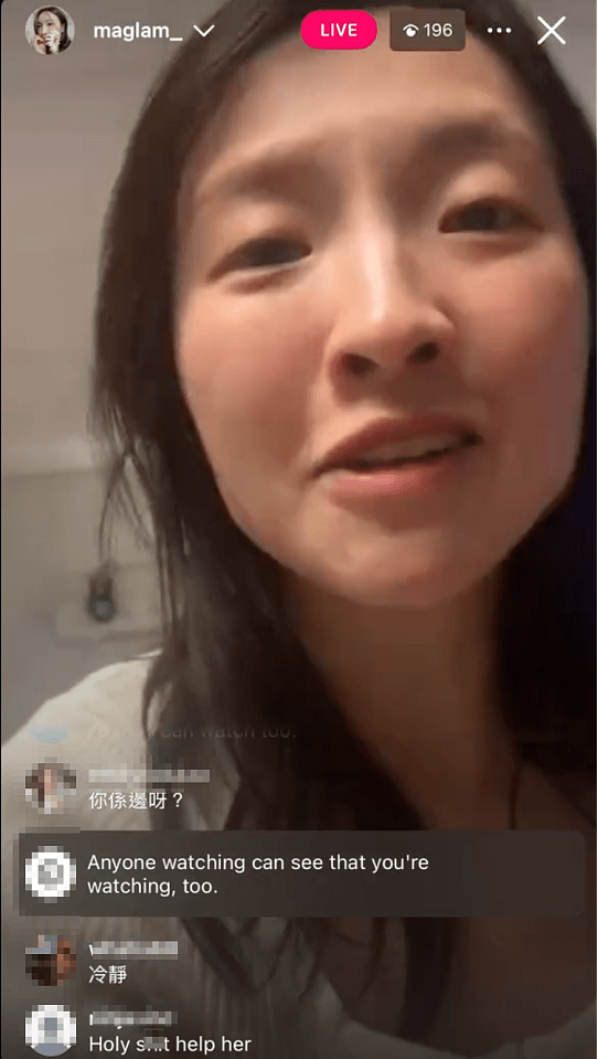 香港知名歌手直播中求救,声音颤抖直指黑衣男就是杀人凶手(视频/组图) - 3