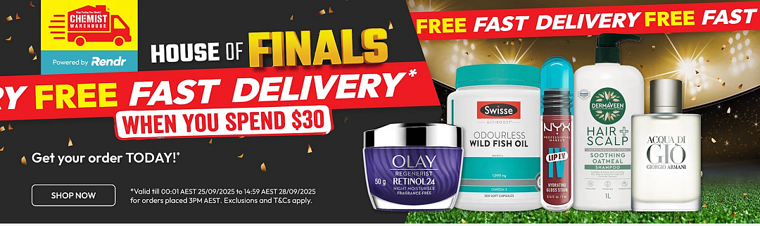 抓紧！【Chemist Warehouse】药店限时满30刀就包邮 + 大量半价 + 再送10刀（组图） - 1