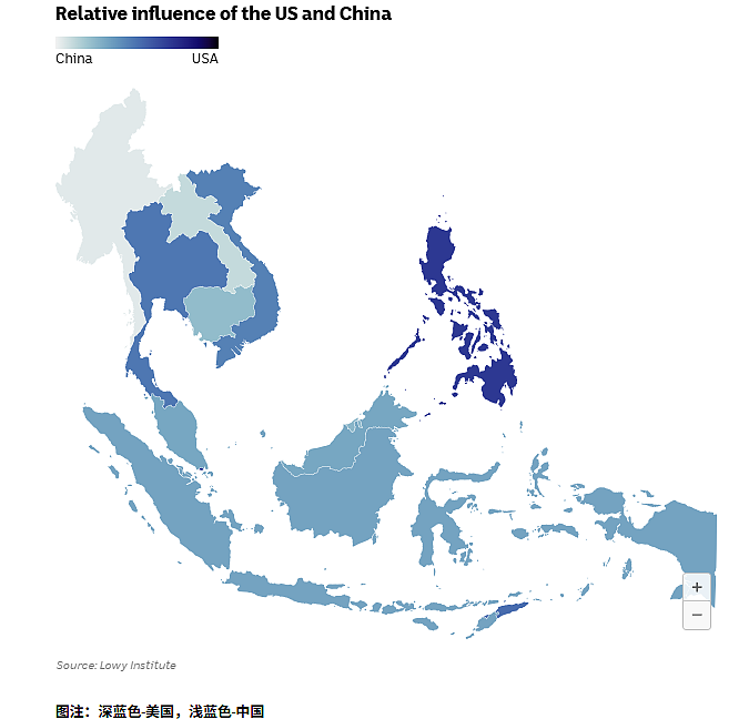 澳智库：中国超越美国，成东南亚最具影响力伙伴（组图） - 2