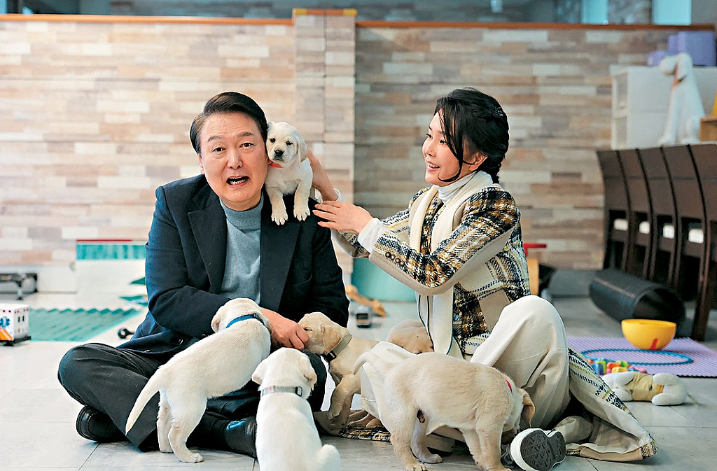 韩前总统夫人被捕后首露面！面容憔悴还长白发，再被扒陪酒受贿丑闻（组图） - 7