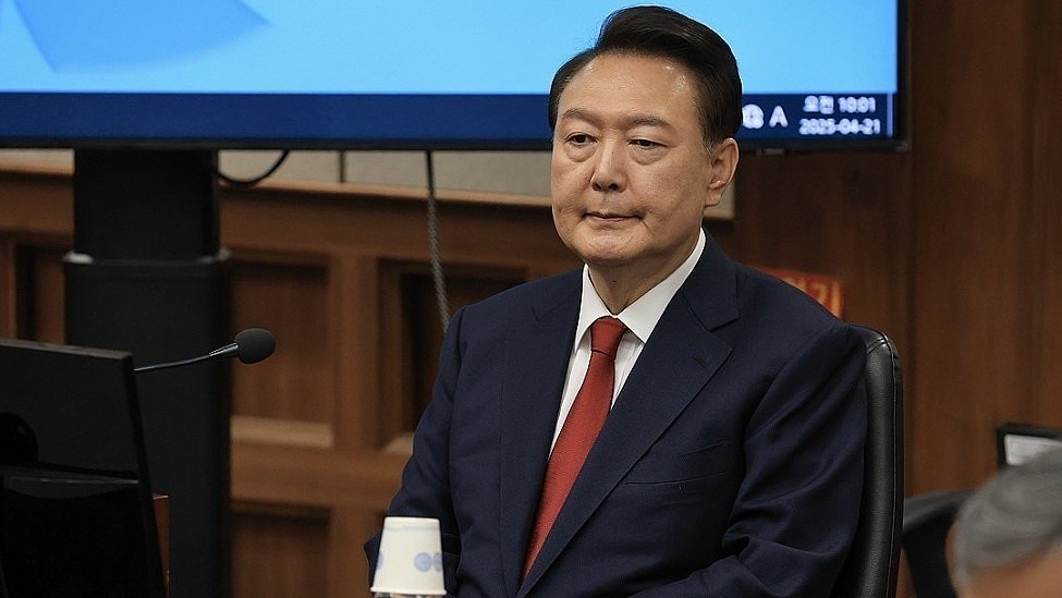 尹锡悦时隔85天再出席庭审，画面曝光（图） - 1