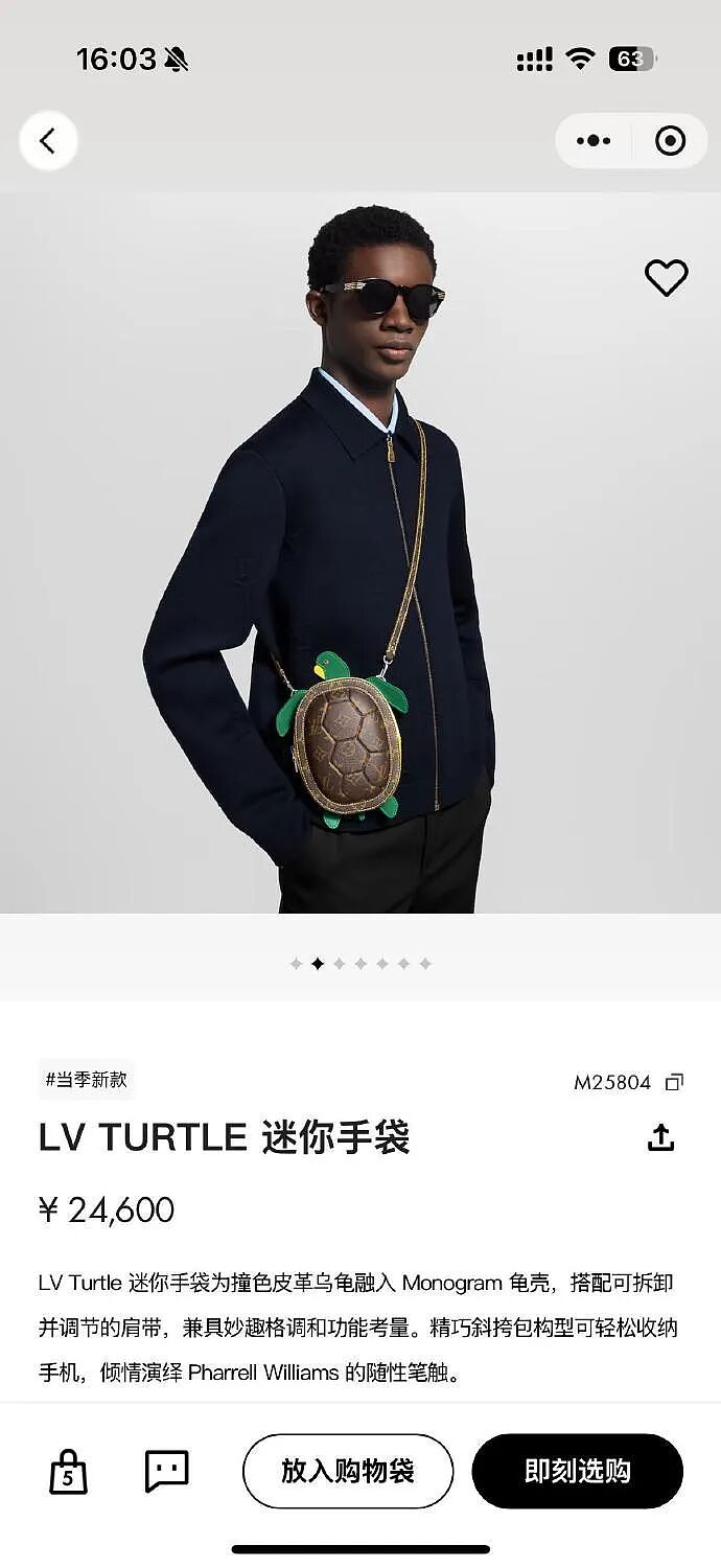 【爆笑】LV这个2.4w的迷你包包是认真的么？网友：有钱人的时尚我不懂（组图） - 1
