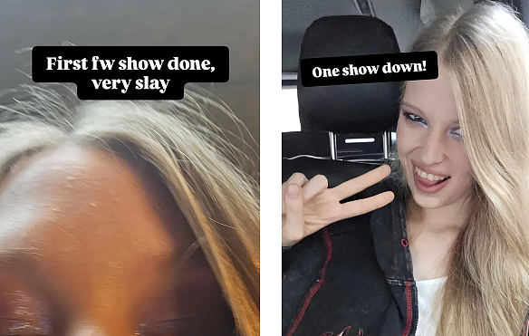 一夜爆红！马斯克跨性别女儿纽约时装周连走4场，怒喊：我的人生与他无关（组图） - 15