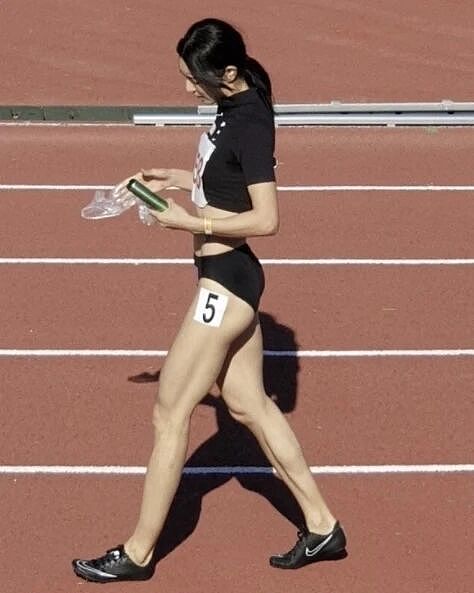 【美女】172cm“田径刘亦菲”，因太性感惹非议，碍了谁的眼（组图） - 4