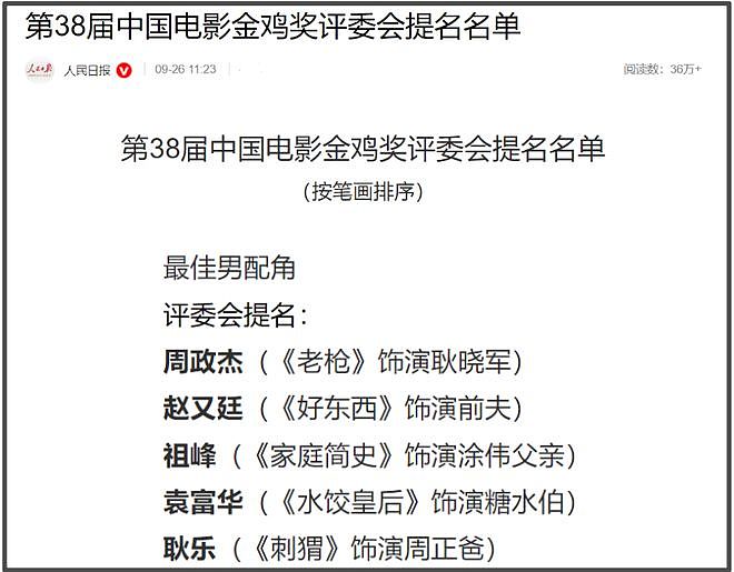 金鸡奖提名爆冷！85花无人入围输给新人，杨幂、赵丽颖转型艰难（组图） - 5