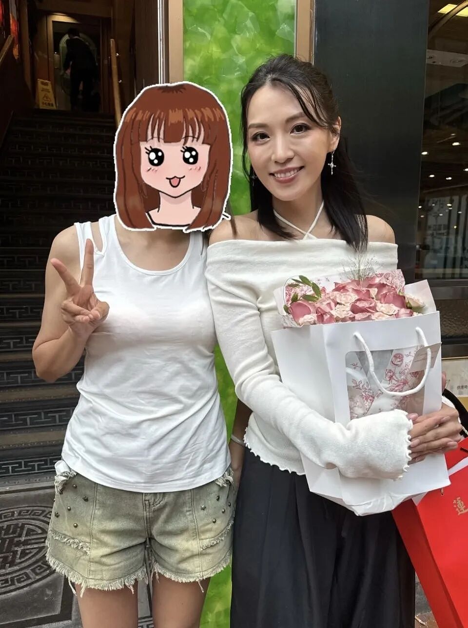 TVB花旦出席活动生图曝光!眼袋明显肤色暗沉,被指女神形象不再(组图) - 3