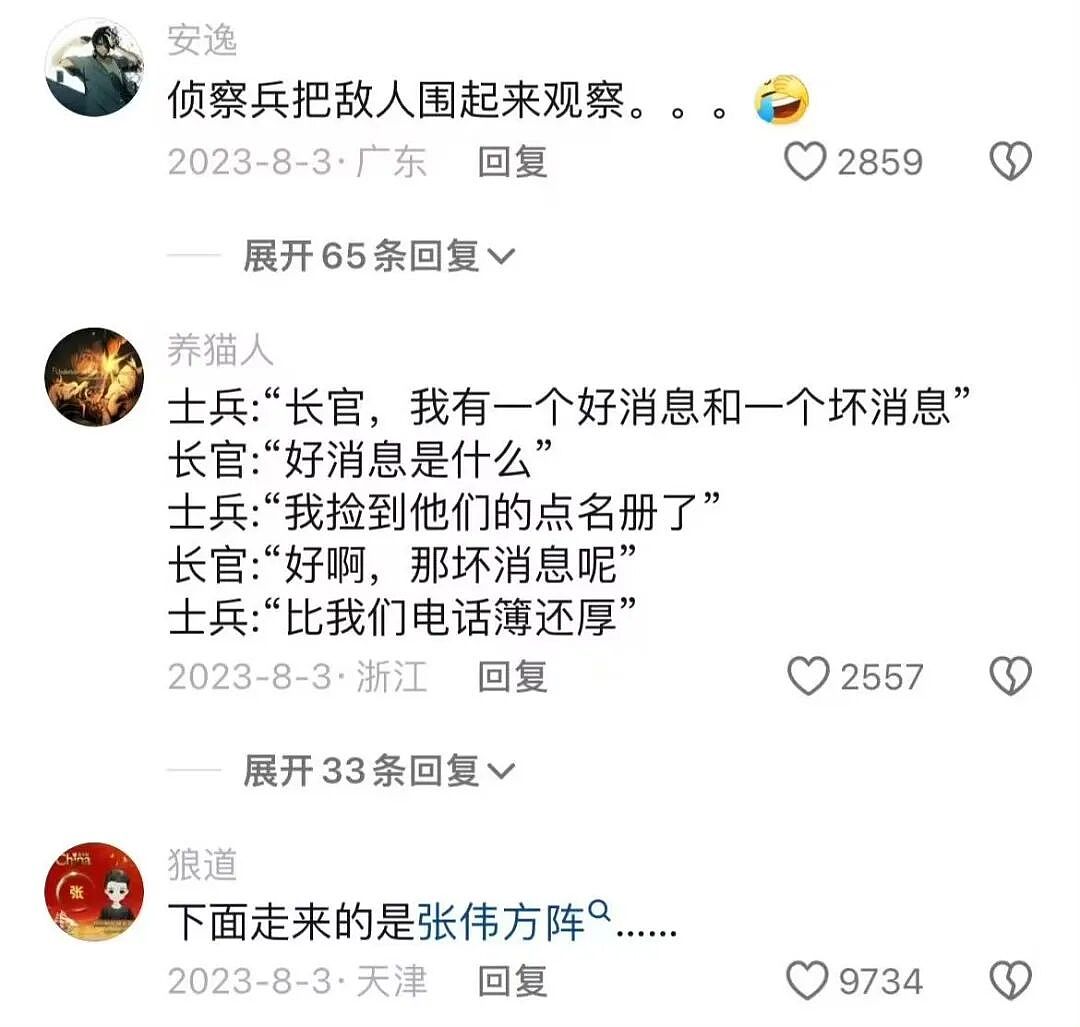 【爆笑】“为什么我国不用强制服兵役？” 哈哈哈哈哈被网友的评论笑得不行了（组图） - 11