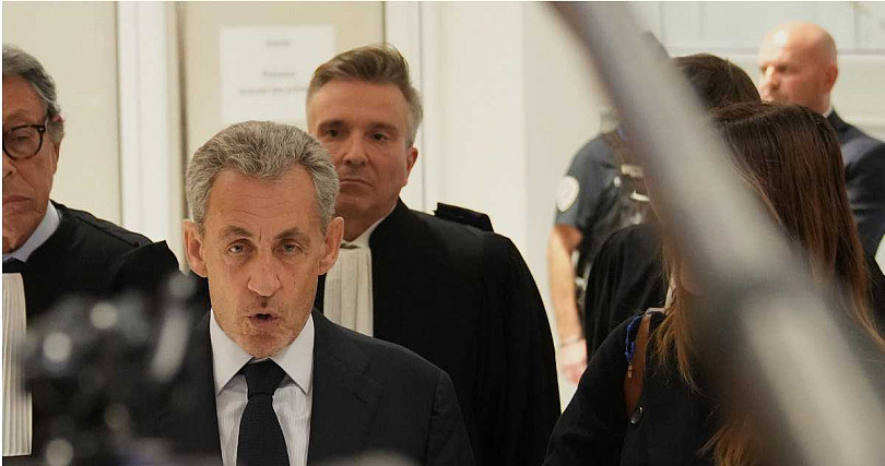 法国首位贪污入狱前总统！萨科齐涉利比亚资金案判刑五年，布鲁妮怒掀记者麦克风挺夫（组图） - 2