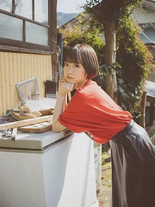 【美女】D罩日本美女，俏丽短发，清新气质，让你浮想联翩（组图） - 4