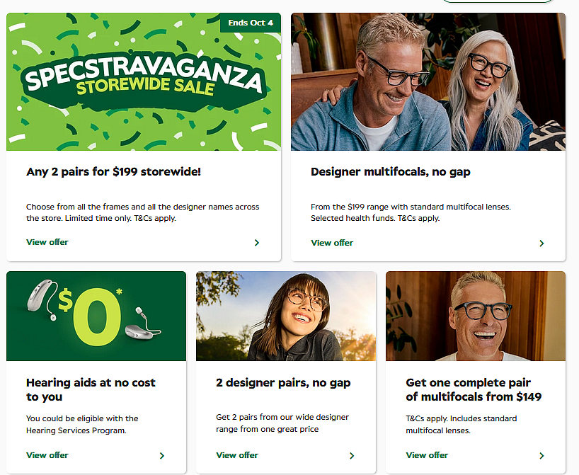最新折扣码！【Specsavers】眼镜/隐形眼镜折上折（组图） - 3