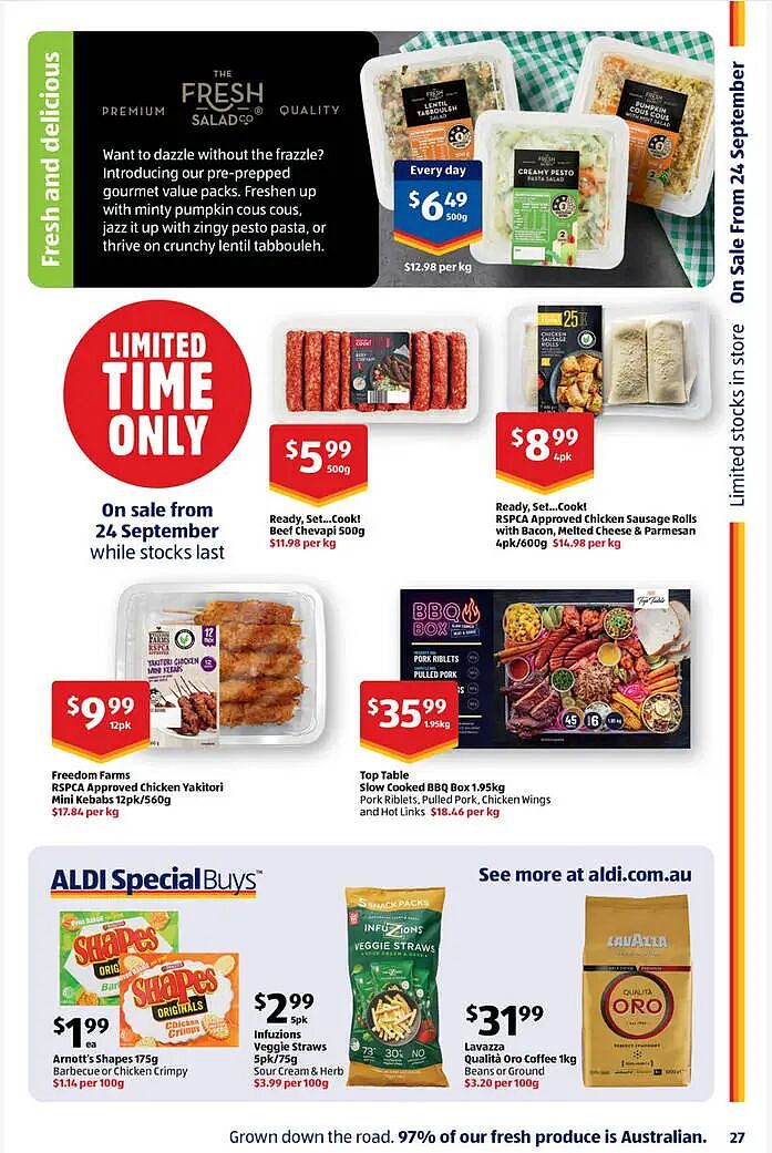 本周最新！澳洲各大超商特价商品一网打尽，大批好物骨折破半价！Woolworths、Coles、Aldi…（组图） - 115