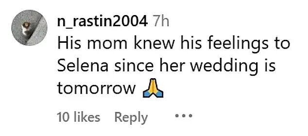 赛琳娜和本尼大婚！抓马不断：亲妈崩溃，密友缺席，比伯隔空喊我愿意（组图） - 21