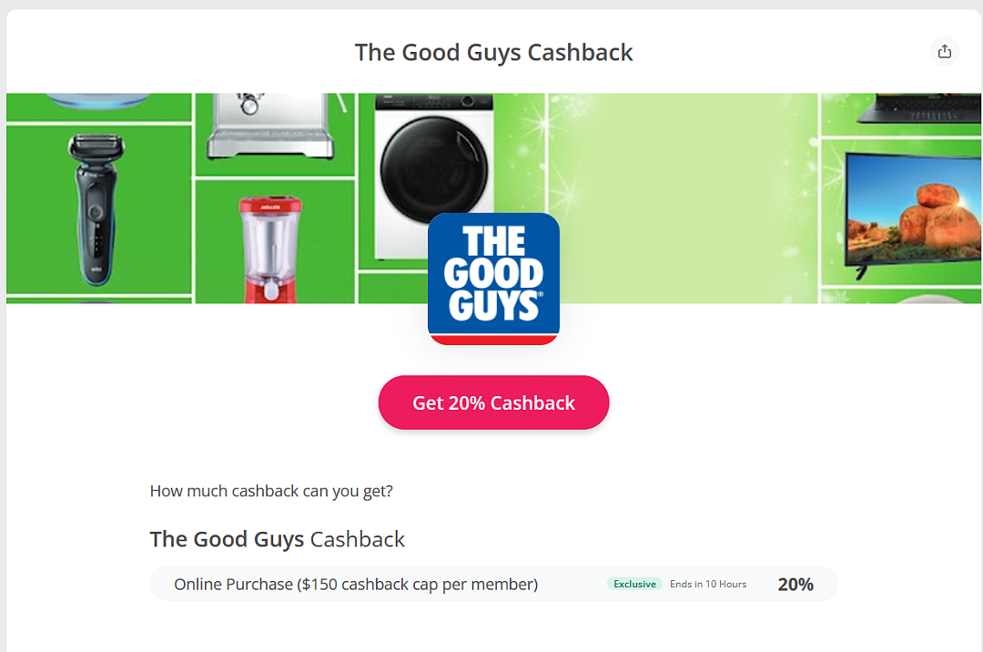 给力!【The Good Guys】好小伙今天再减20%(组图) - 2
