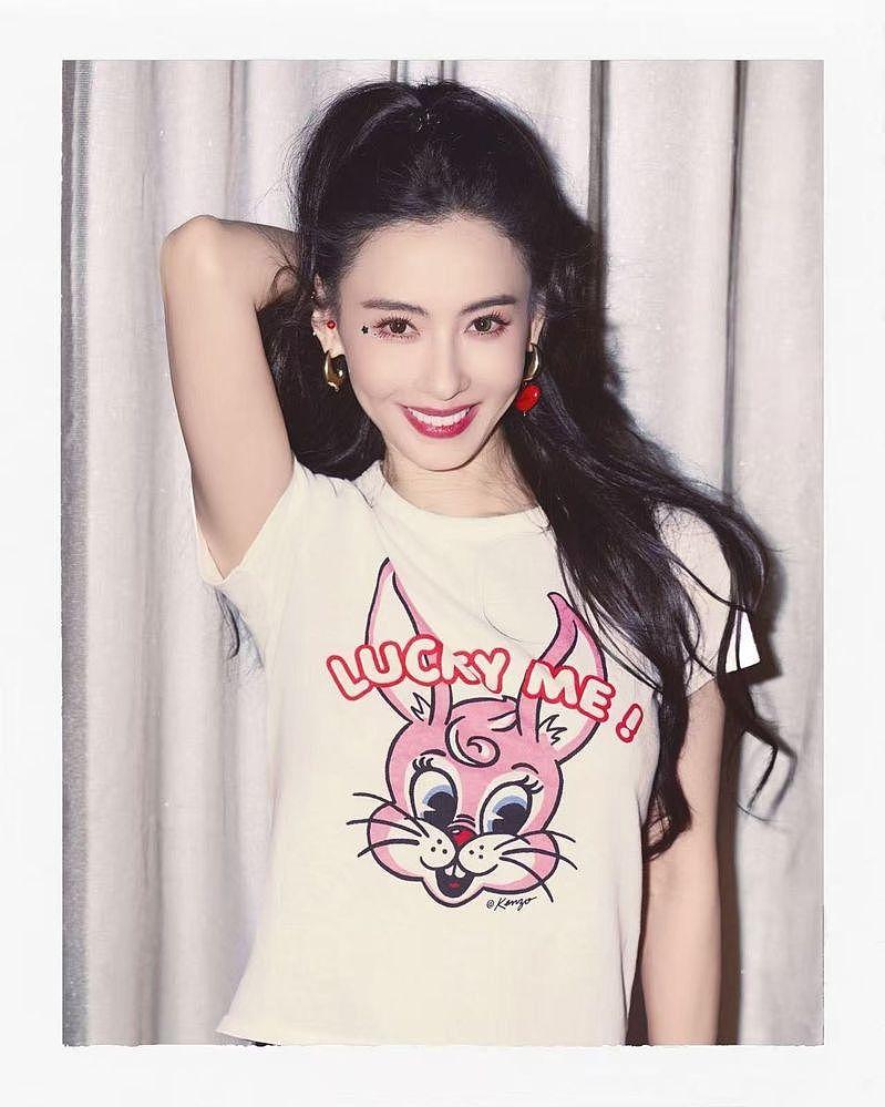 颜值超抗打，张柏芝高马尾撕拉片，分明“元气少女”（组图） - 1