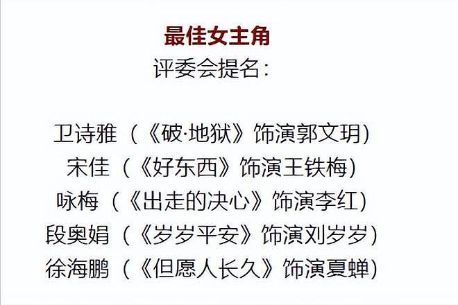 “风流成性、陪睡上位、知三当三”!44岁的宋佳凭什么提名金鸡奖(组图) - 8