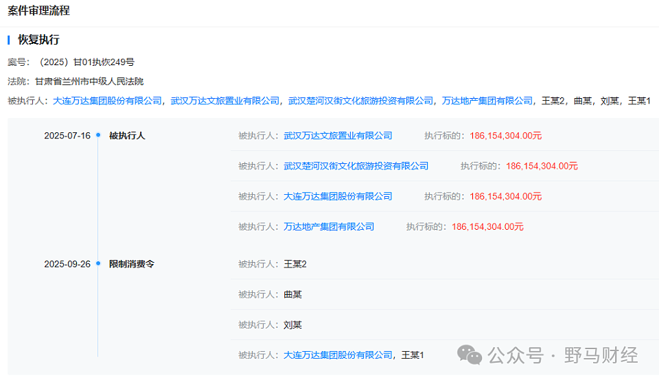 王健林“限消令”被撤销,谁放了万达一马?(组图) - 2